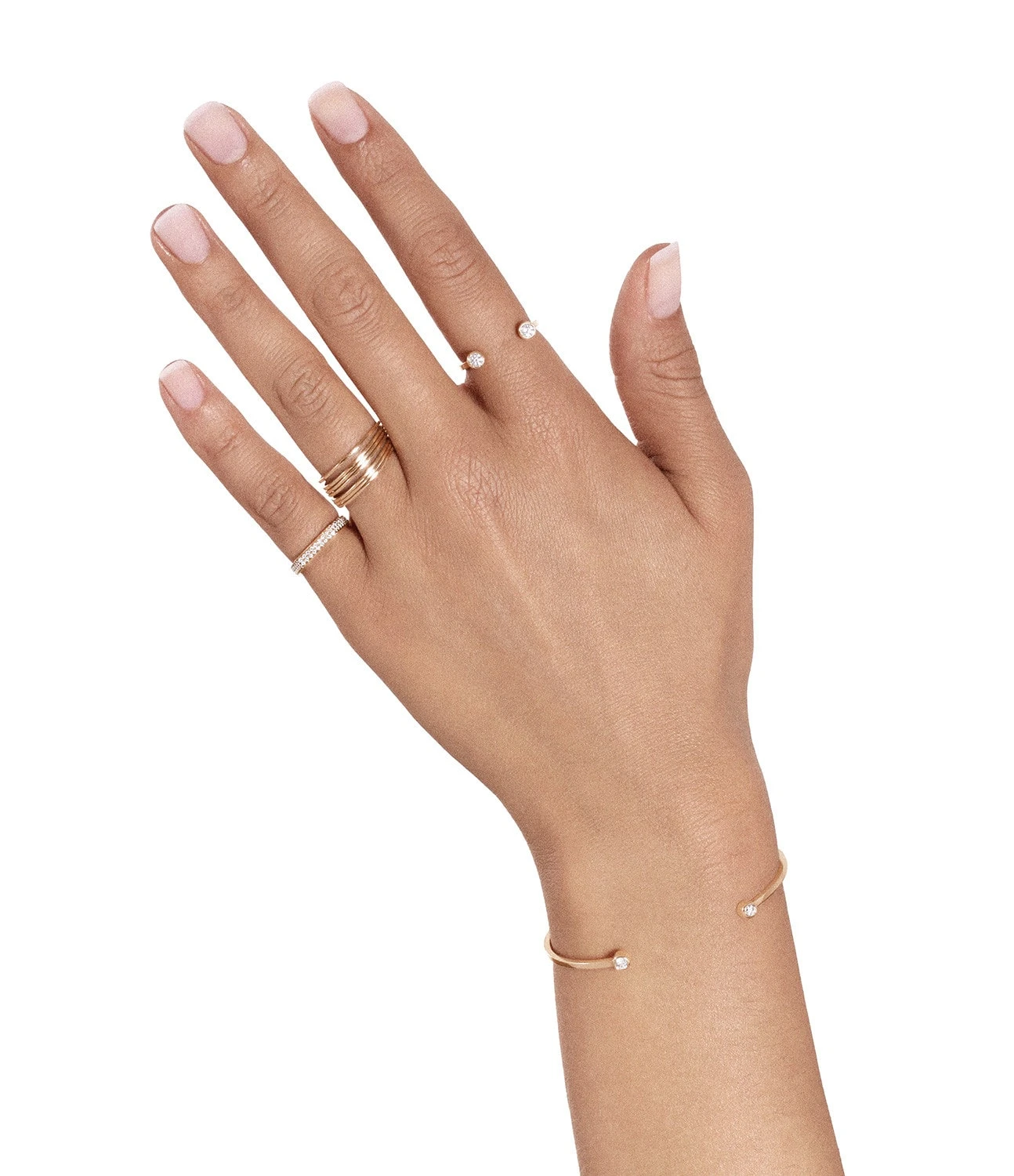 VANRYCKE Bague Mademoiselle Else Diamants Or Rose 4 VANRYCKE Bague Mademoiselle Else Diamants Or Rose – Image 4