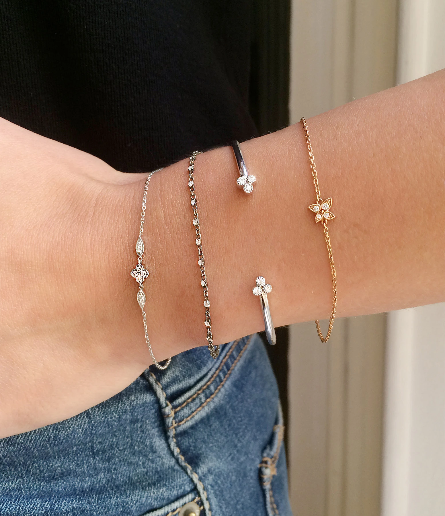 STONE PARIS Bracelet Eternity Or Diamants 6 STONE PARIS Bracelet Eternity Or Diamants â Image 6