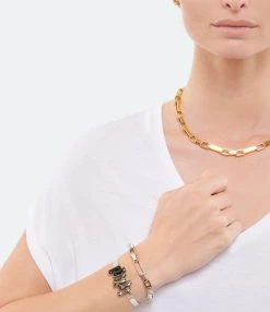 ISOBEL Bracelet Jay Argenté Palladié 5 ISOBEL Bracelet Jay Argenté Palladié -Shaker Jewels Magasin isobe look20210402 125 2