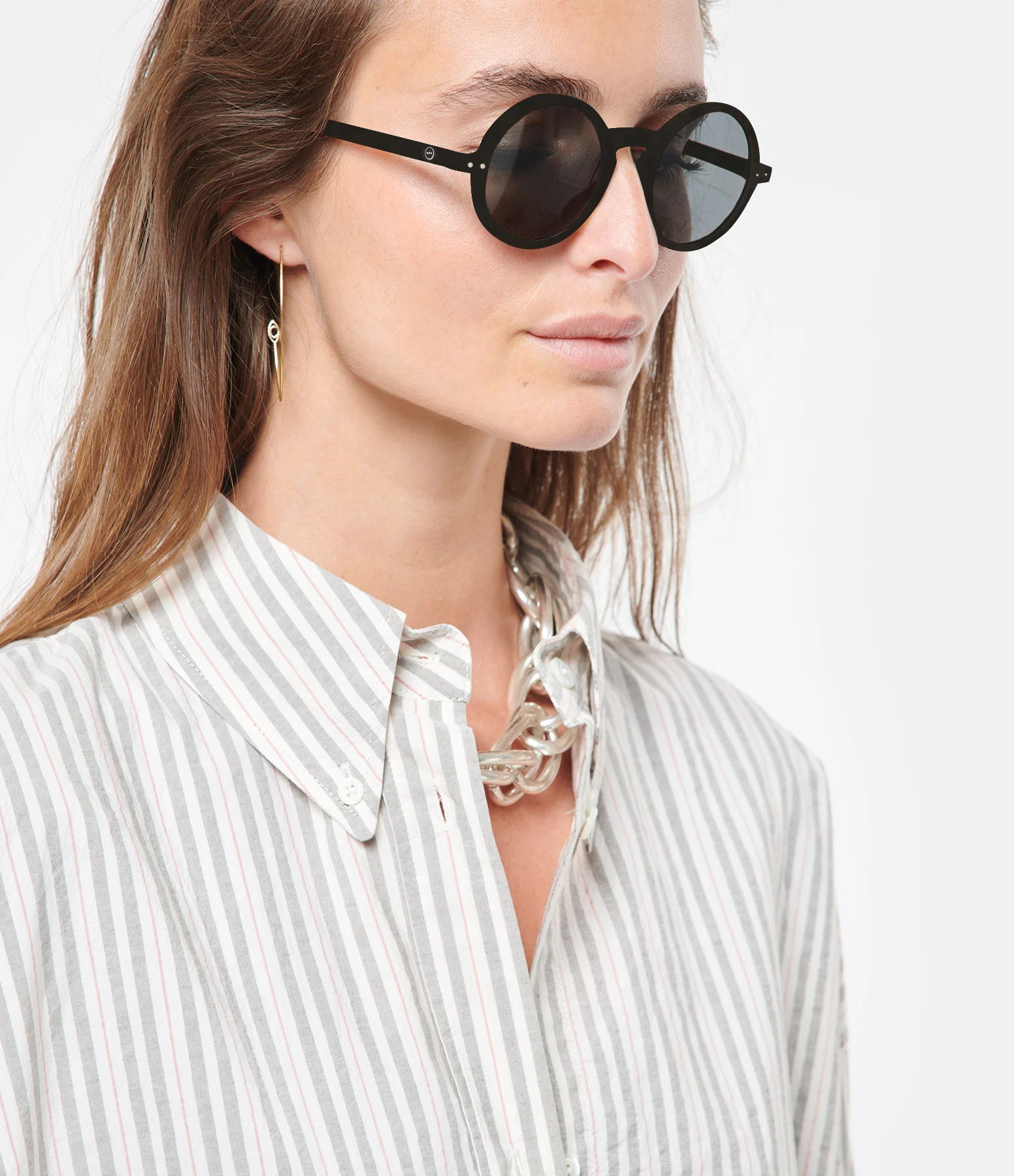 IZIPIZI Lunettes De Soleil #G La Ronde Noir 4 IZIPIZI Lunettes De Soleil #G La Ronde Noir – Image 4