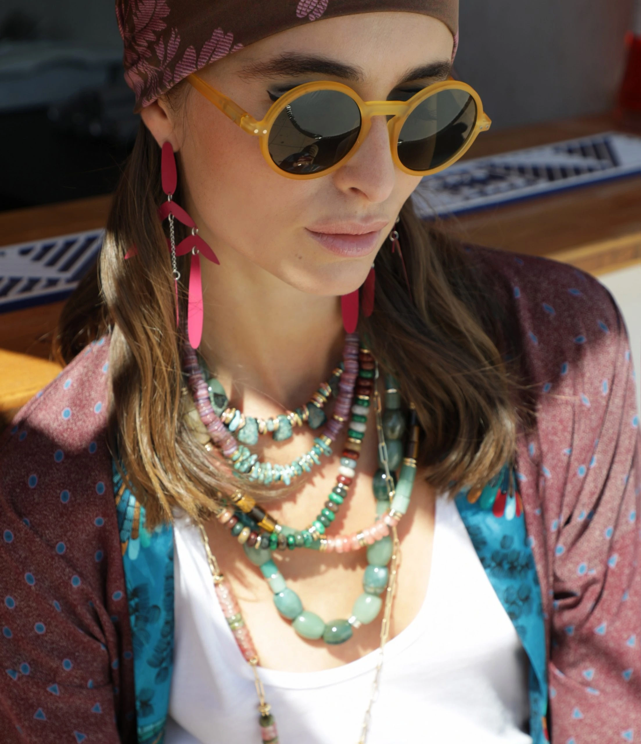 IZIPIZI Lunettes De Soleil #G La Ronde Yellow Honey 5 IZIPIZI Lunettes De Soleil #G La Ronde Yellow Honey – Image 5