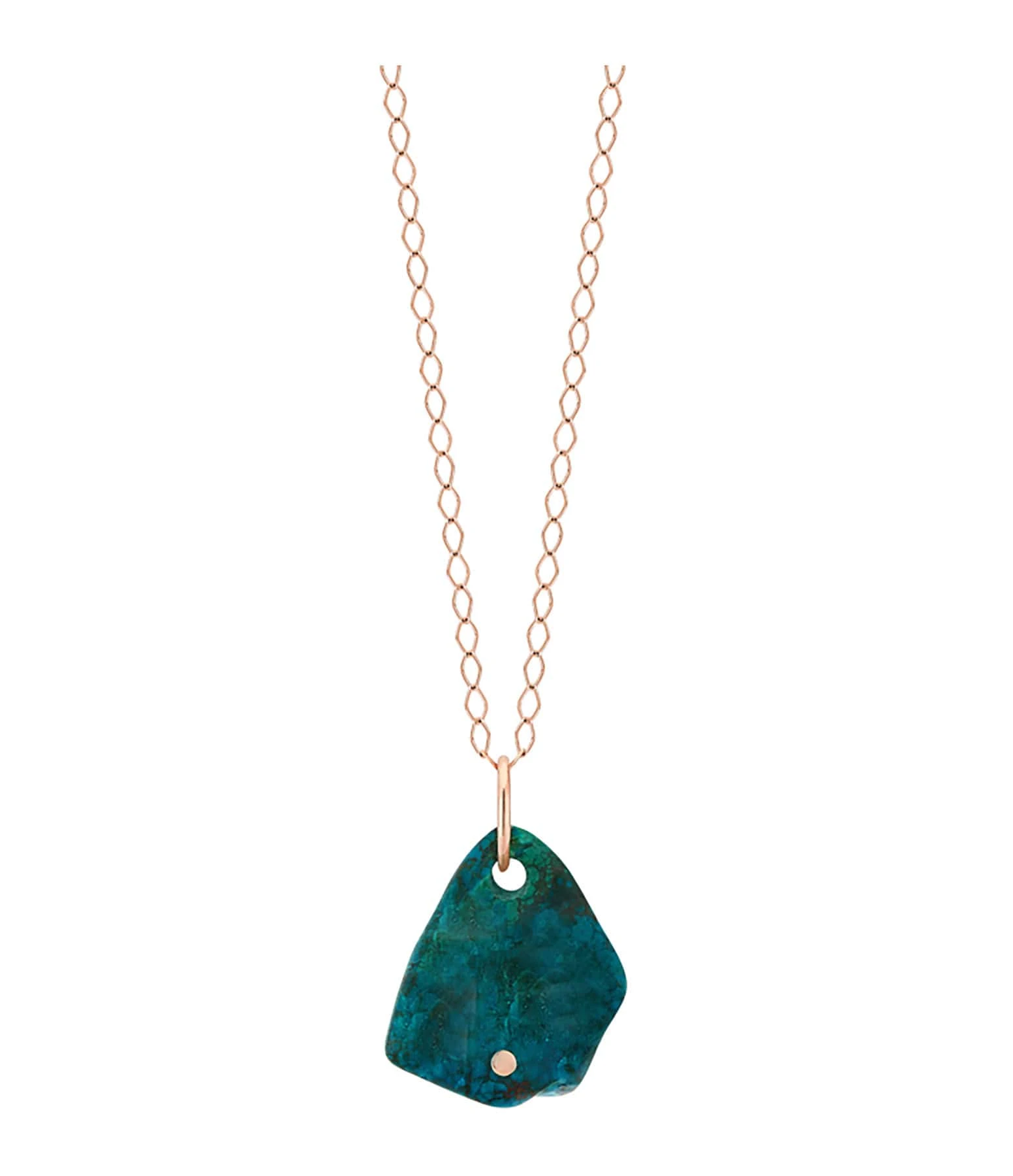 Ginette NY Collier Jala GM Chrysocolle Or Rose 1 Ginette NY Collier Jala GM Chrysocolle Or Rose
