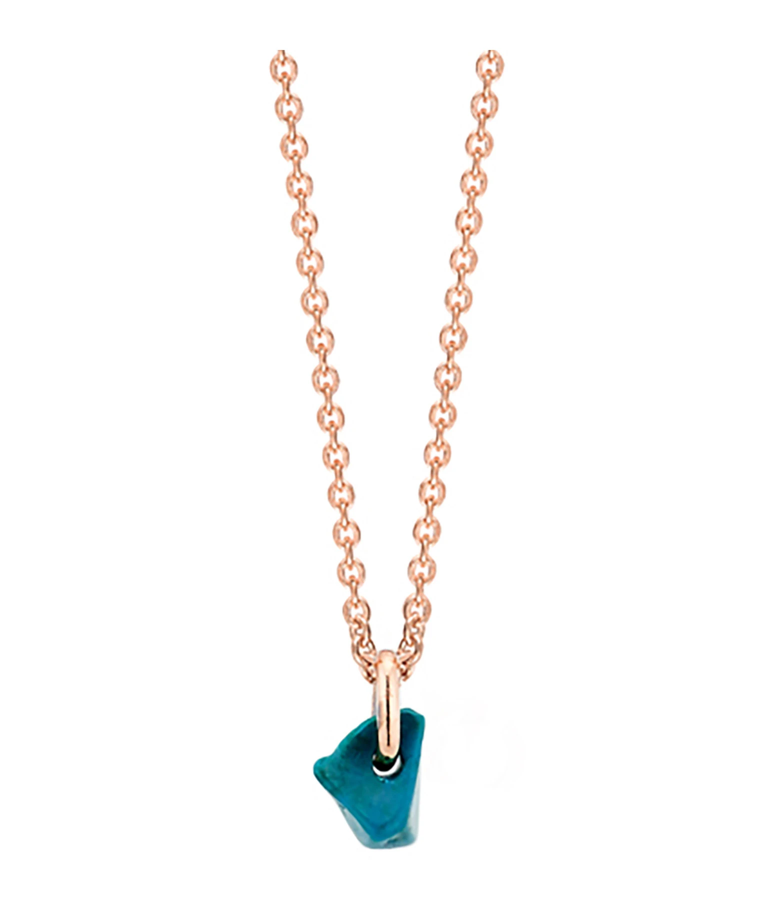 Ginette NY Collier Jala PM Chrysocolle Or Rose 1 Ginette NY Collier Jala PM Chrysocolle Or Rose