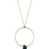 Ginette NY Collier Baby Jala Chrysocolle Or Rose