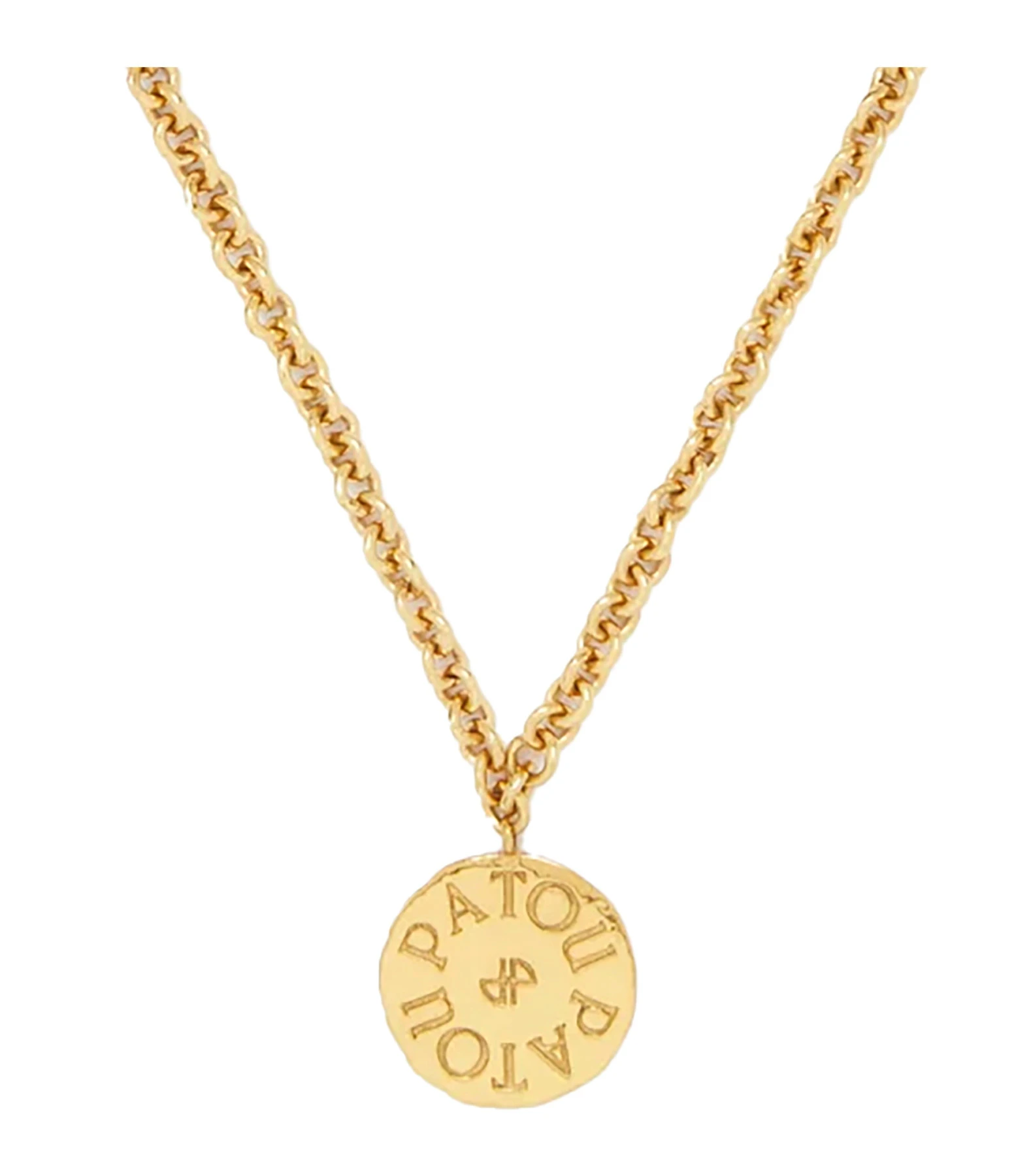 PATOU Collier Pièce Antique Doré 1 PATOU Collier Pièce Antique Doré