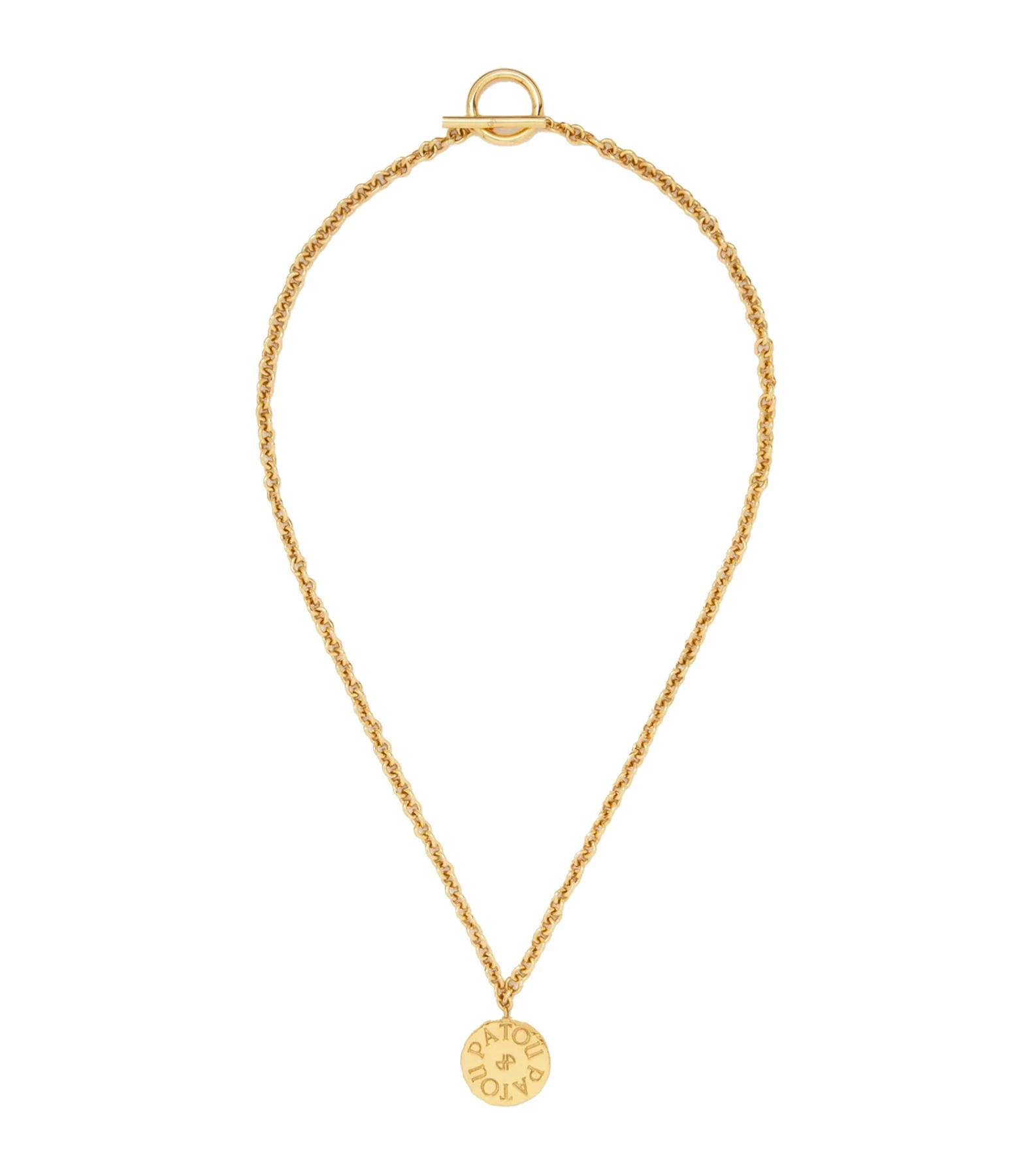 PATOU Collier Pièce Antique Doré 2 PATOU Collier Pièce Antique Doré – Image 2