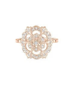 STONE PARIS Bague Lace Or Diamants