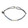 LSONGE Bracelet Lakota Perles Tube Lapis Lazuli