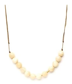 LSONGE Collier Lakota Cordon Perles