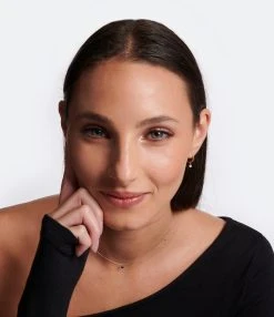 LA BRUNE & LA BLONDE Collier Mini Confetti Saphir Bleu Or Blanc 8 LA BRUNE & LA BLONDE Collier Mini Confetti Saphir Bleu Or Blanc -Shaker Jewels Magasin lblbc look20221201 289