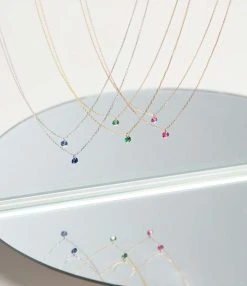 LA BRUNE & LA BLONDE Collier Mini Confetti Rubis Or Rose 11 LA BRUNE & LA BLONDE Collier Mini Confetti Rubis Or Rose -Shaker Jewels Magasin lblbc look20230130 119 1