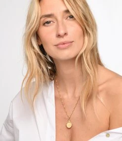 LES FÉLICITÉS Chaîne Maille Singapour, 55 Cm 5 LES FÉLICITÉS Chaîne Maille Singapour, 55 Cm -Shaker Jewels Magasin lesfe look20230113 266