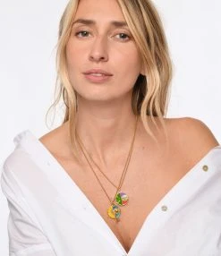 LES FÉLICITÉS Chaîne Maille Forçat, 45 Cm 5 LES FÉLICITÉS Chaîne Maille Forçat, 45 Cm -Shaker Jewels Magasin lesfe look20230113 338