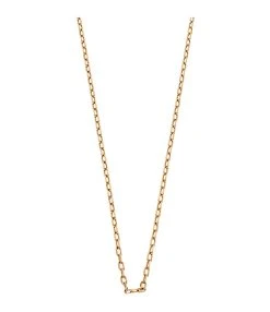 LES FÉLICITÉS Chaîne Maille Rectangle, 80 Cm