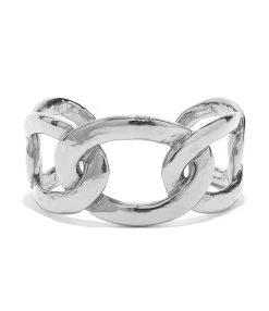 GOOSSENS PARIS Manchette Lhassa Grand Modèle Palladium