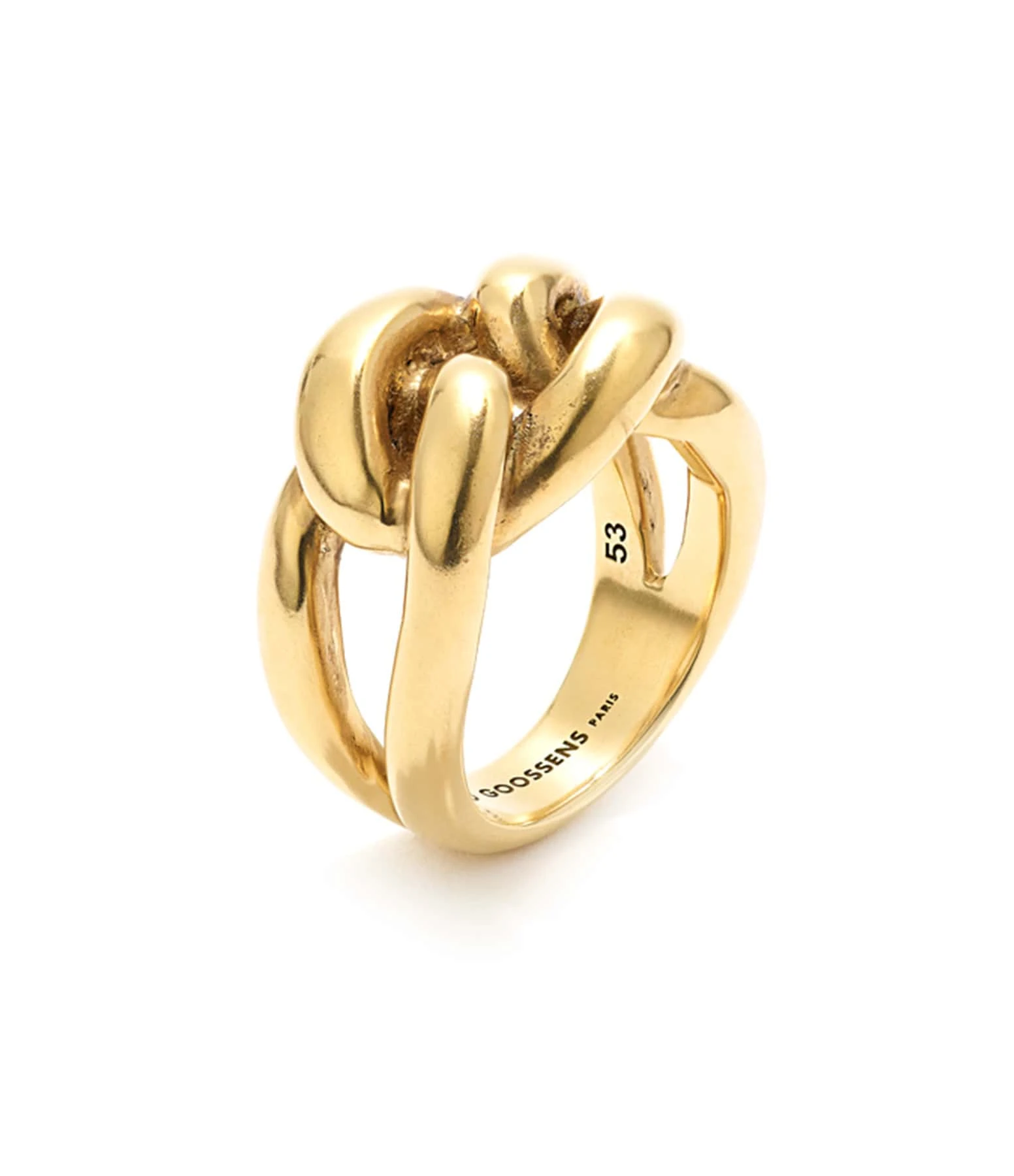 GOOSSENS PARIS Bague Lhassa Petit Modèle Doré 1 GOOSSENS PARIS Bague Lhassa Petit Modèle Doré