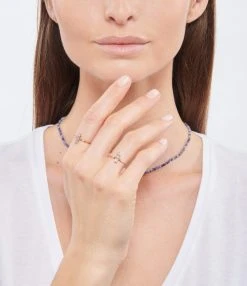 LITTLE ONES Collier Rainbow Garçon Sodalite Or Rose Diamants 5 LITTLE ONES Collier Rainbow Garçon Sodalite Or Rose Diamants -Shaker Jewels Magasin littl look20220103 64