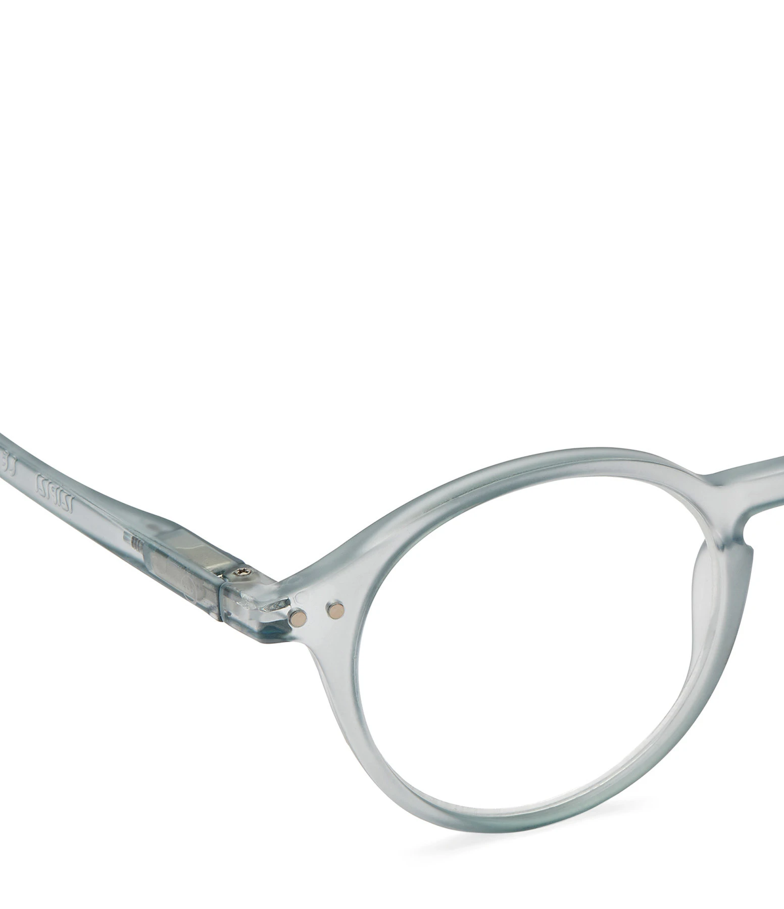 IZIPIZI Lunettes De Lecture #D L'Iconique Frosted Blue 3 IZIPIZI Lunettes De Lecture #D L'Iconique Frosted Blue – Image 3