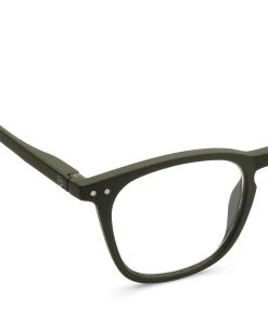 IZIPIZI Lunettes De Lecture #E La Trapèze Kaki -Shaker Jewels Magasin lmsec25 izi e reading kakigreen vue3