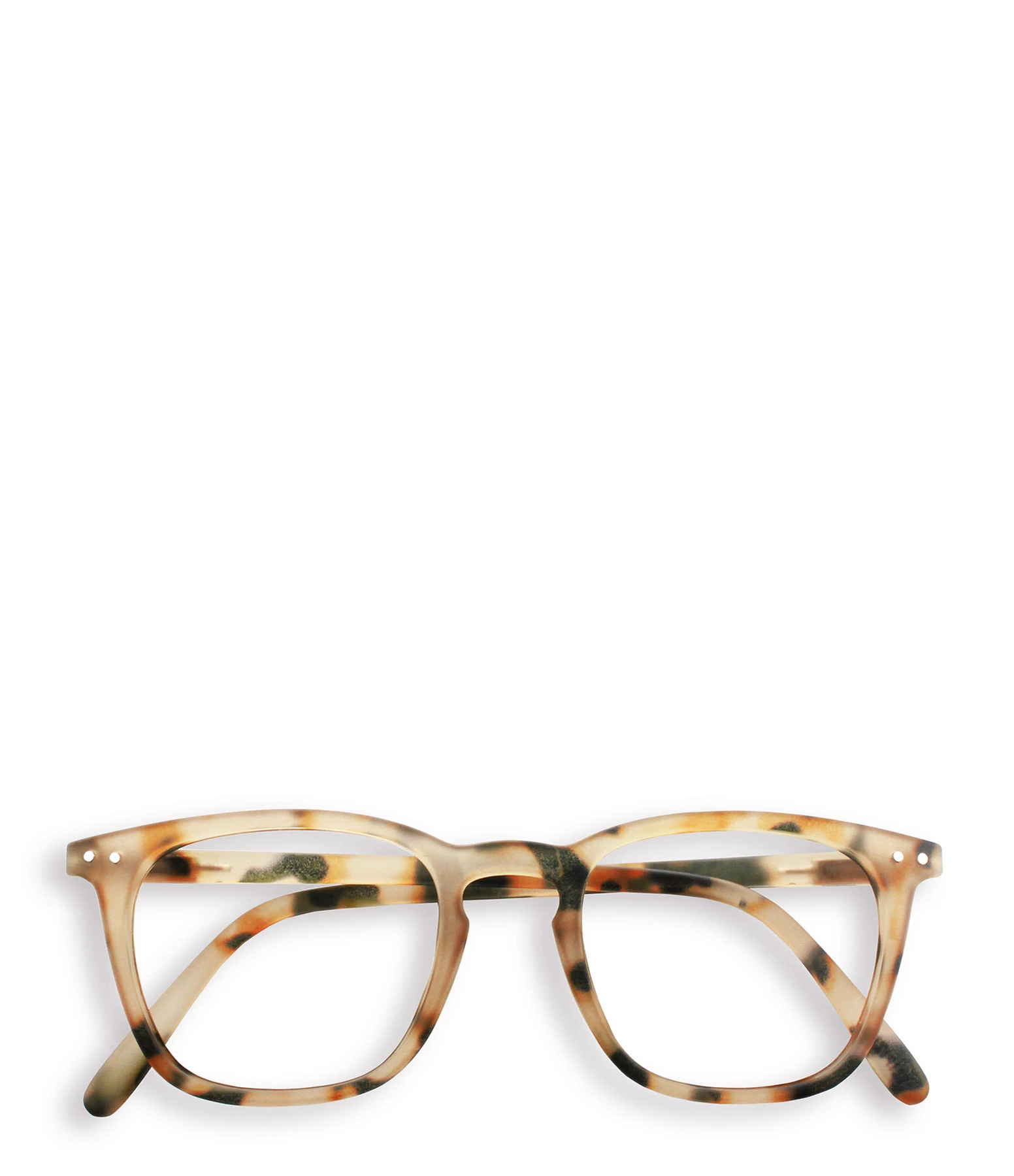 IZIPIZI Lunettes De Lecture #E La Trapèze Light Tortoise 1 IZIPIZI Lunettes De Lecture #E La Trapèze Light Tortoise