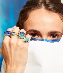 LSONGE Bague Lakota XL Lapis Turquoise 7 LSONGE Bague Lakota XL Lapis Turquoise -Shaker Jewels Magasin lsong look20210518 3