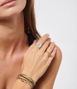 LSONGE Bracelet Double Minilux Kaki 5 LSONGE Bracelet Double Minilux Kaki -Shaker Jewels Magasin lsong look20221026 37