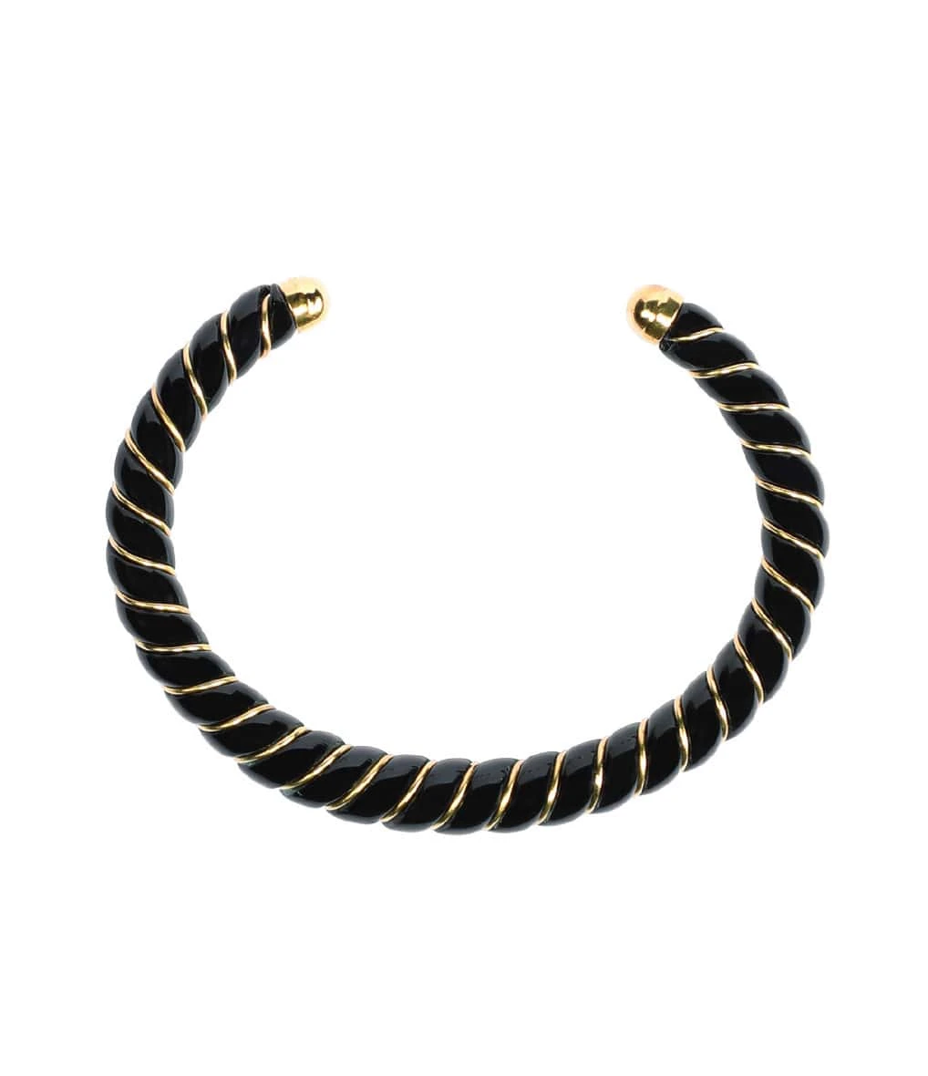 Aurélie Bidermann Jonc New Diana Noir, Exclusivité Lulli 1 Aurélie Bidermann Jonc New Diana Noir, Exclusivité Lulli