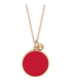 Ginette NY Collier Ever Disc Or Rose Corail