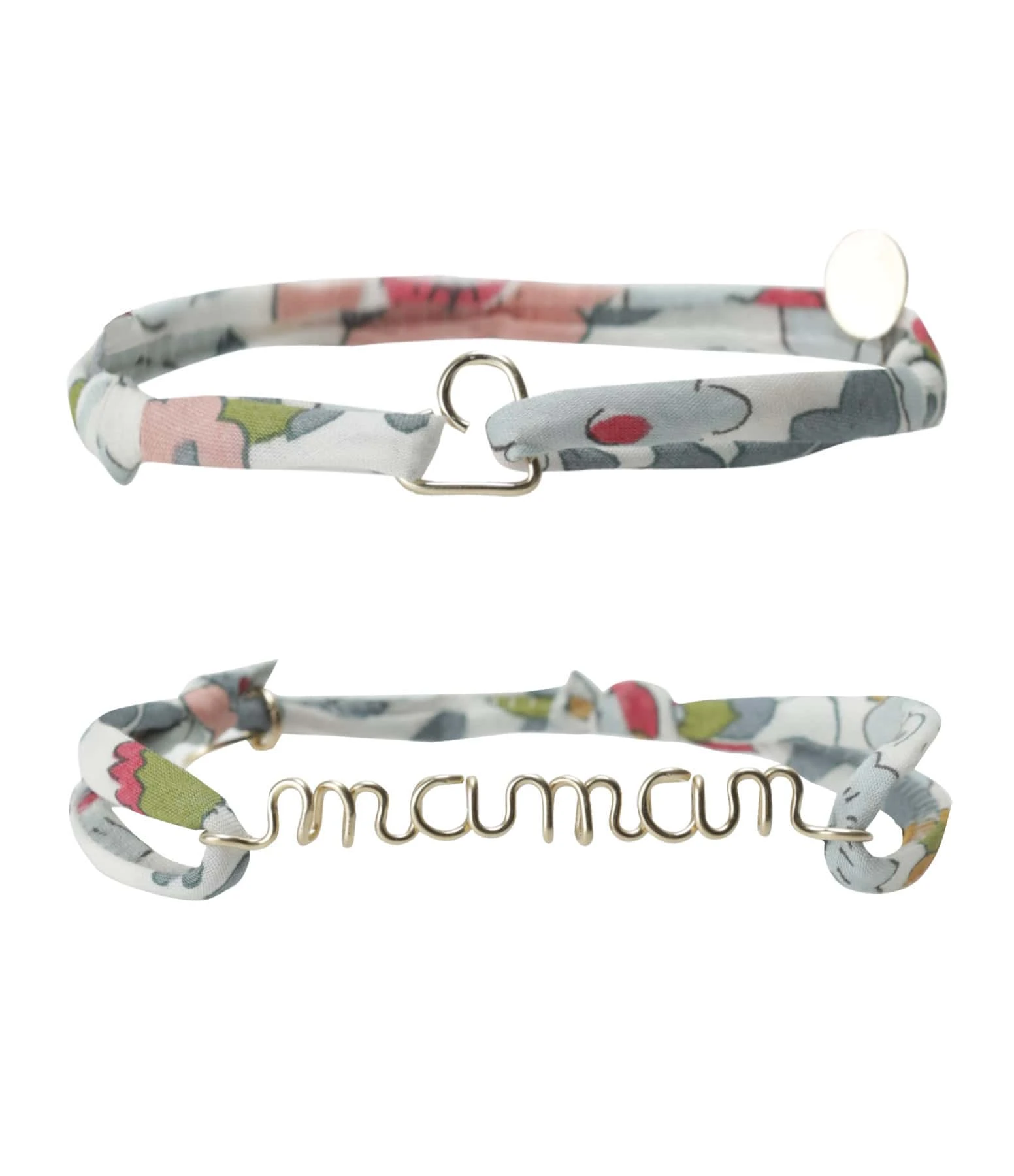 ATELIER PAULIN Bracelets Duo Maman Cœur Gold Filled Céladon 1 ATELIER PAULIN Bracelets Duo Maman Cœur Gold Filled Céladon