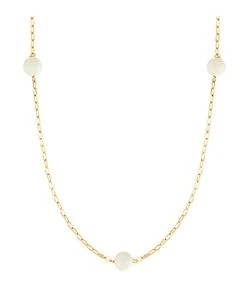 CHARLET Collier Massilia Nacre Or Jaune