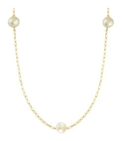 CHARLET Collier Massilia Perles D'Eau Douce Or Jaune