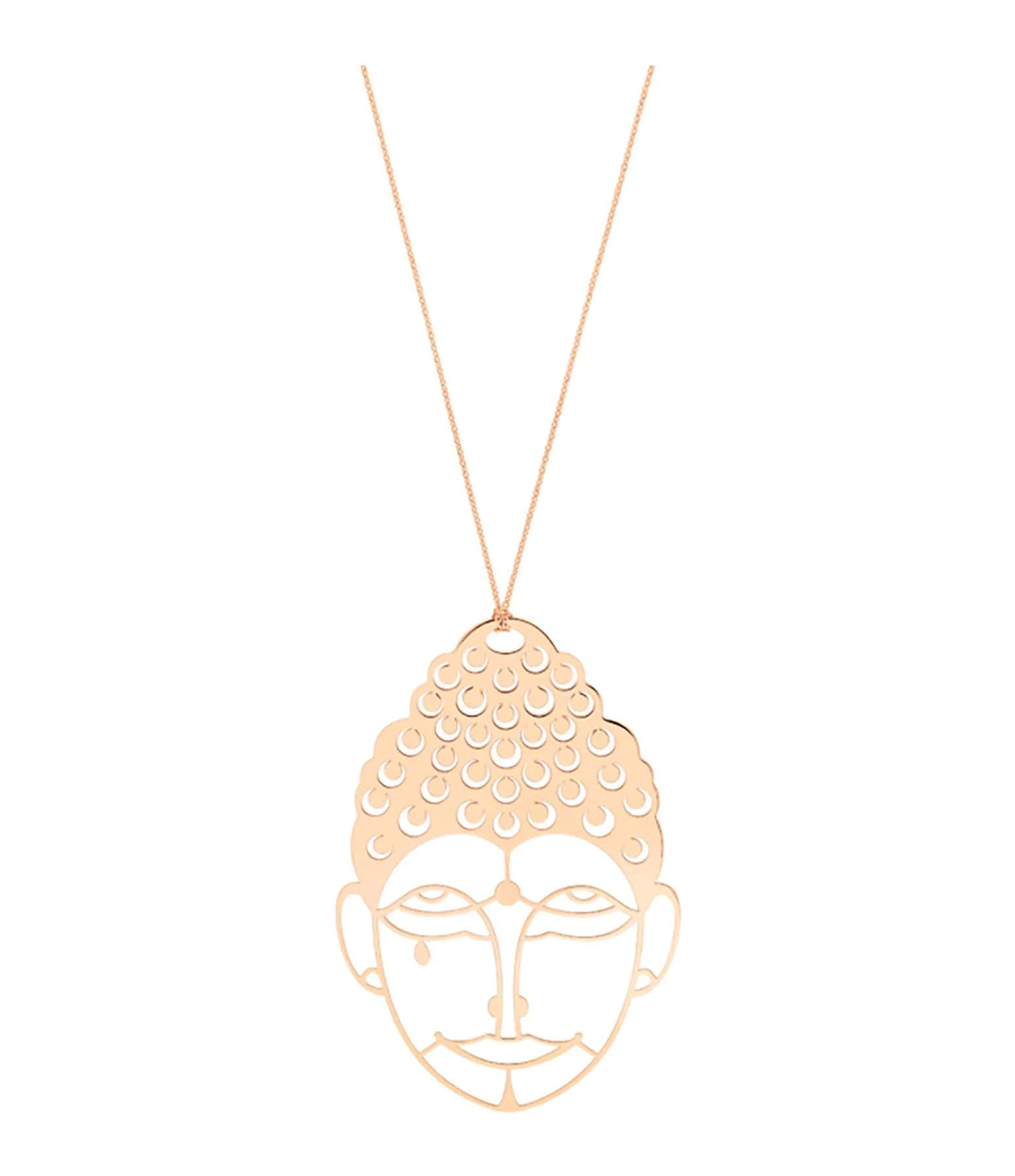 Ginette NY Collier Buddha Jumbo Or Rose 1 Ginette NY Collier Buddha Jumbo Or Rose