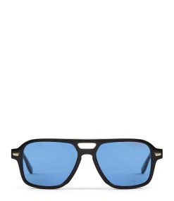 RENDEL PARIS Lunettes De Soleil Mitch Noir Denim