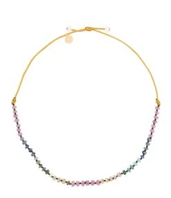 MON PRECIEUX GEM Bracelet Cheville Candies Saphir Multi Cordon Mout