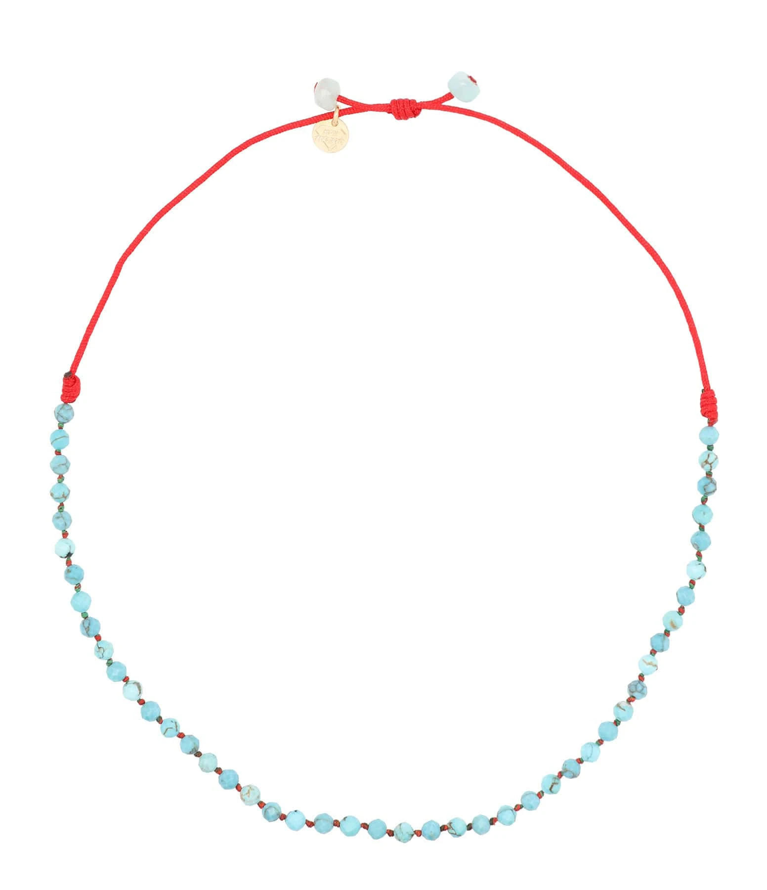 MON PRECIEUX GEM Bracelet Cheville Candies Turquoise Cordon Rouge 1 MON PRECIEUX GEM Bracelet Cheville Candies Turquoise Cordon Rouge