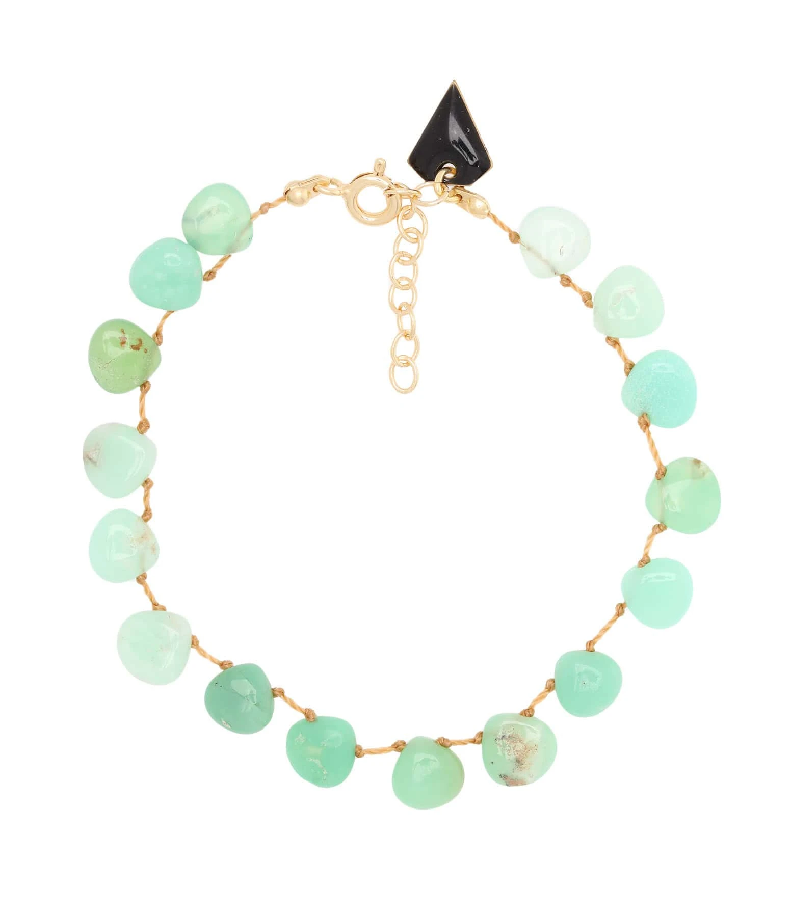 MON PRECIEUX GEM Bracelet Poire Chrysoprase 1 MON PRECIEUX GEM Bracelet Poire Chrysoprase