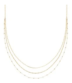 CHARLET Collier Massilia Multi Chaînes Or Jaune