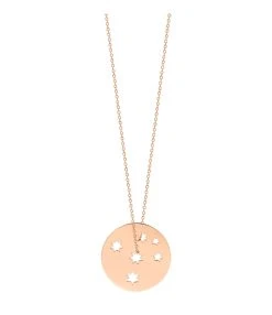 Ginette NY Collier Milky Way Disc Or Rose
