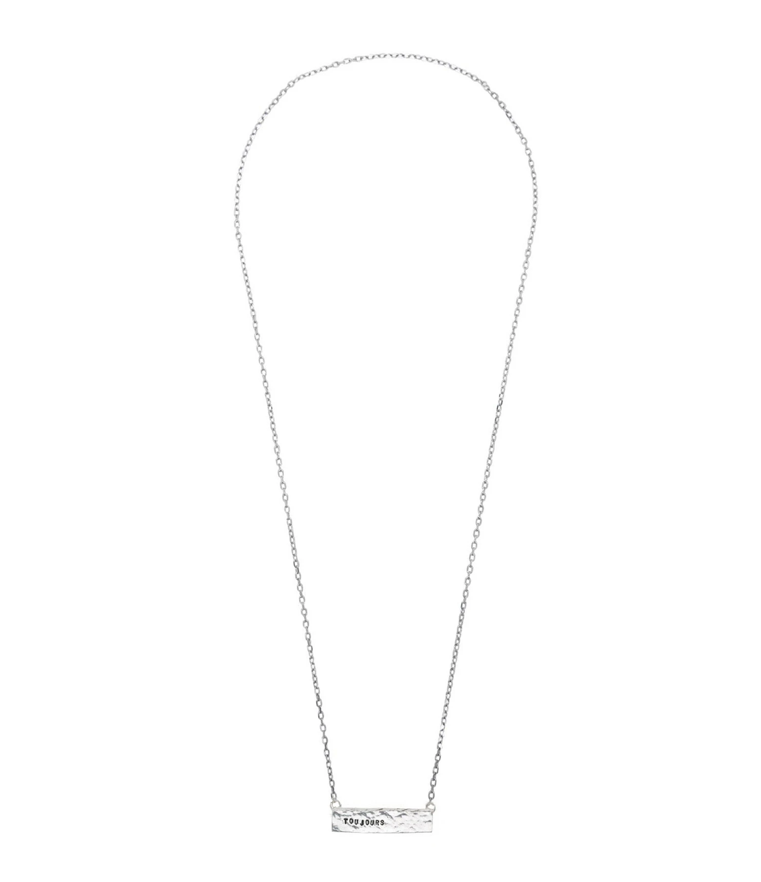 SERGE THORAVAL Sautoir Toujours Argent 2 SERGE THORAVAL Sautoir Toujours Argent – Image 2