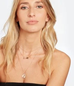 NAVA JOAILLERIE Collier Love O Diamants Or Rose 6 NAVA JOAILLERIE Collier Love O Diamants Or Rose -Shaker Jewels Magasin navac look20221205 108