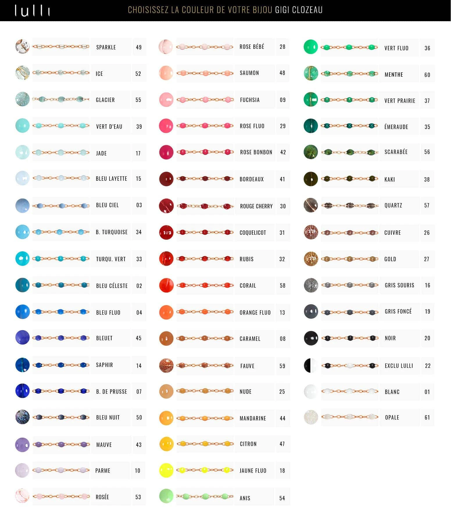 GIGI CLOZEAU Collier Perles Résine Fer à Cheval Diamants Or Blanc 4 GIGI CLOZEAU Collier Perles Résine Fer à Cheval Diamants Or Blanc – Image 4