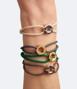 OMEN PARIS Bracelet Lewis Acier Noir -Shaker Jewels Magasin omenl look20221207 249