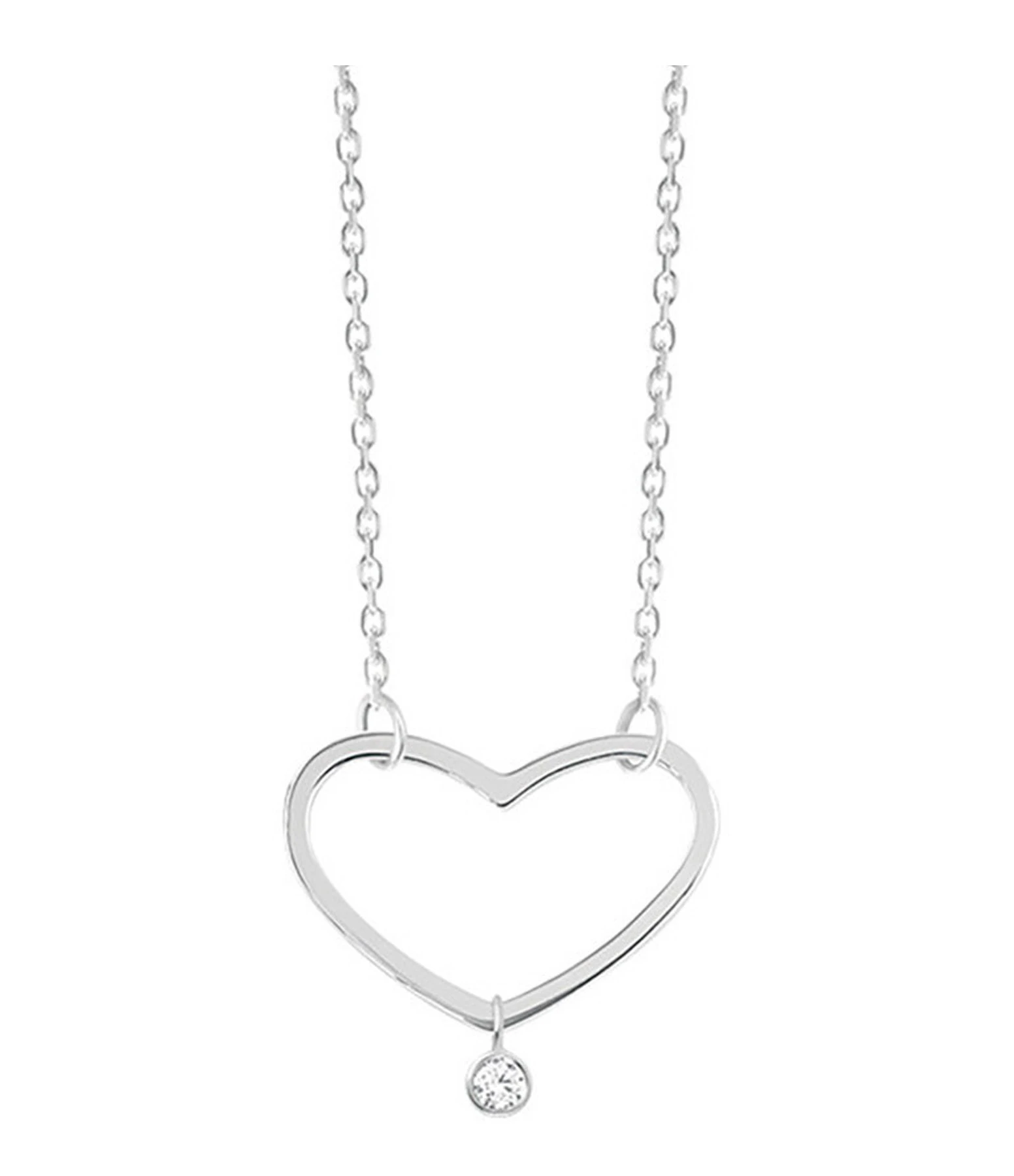 VANRYCKE Collier Angie PM Diamant Or Blanc 1 VANRYCKE Collier Angie PM Diamant Or Blanc