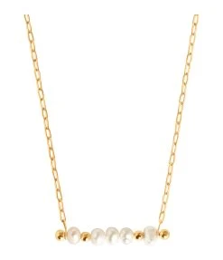 CHARLET Collier Origines Perles D'Eau Douce Or Jaune