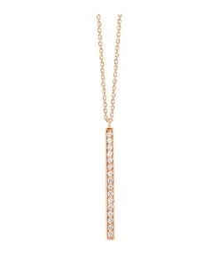 VANRYCKE Collier Medellin Diamants Or Rose