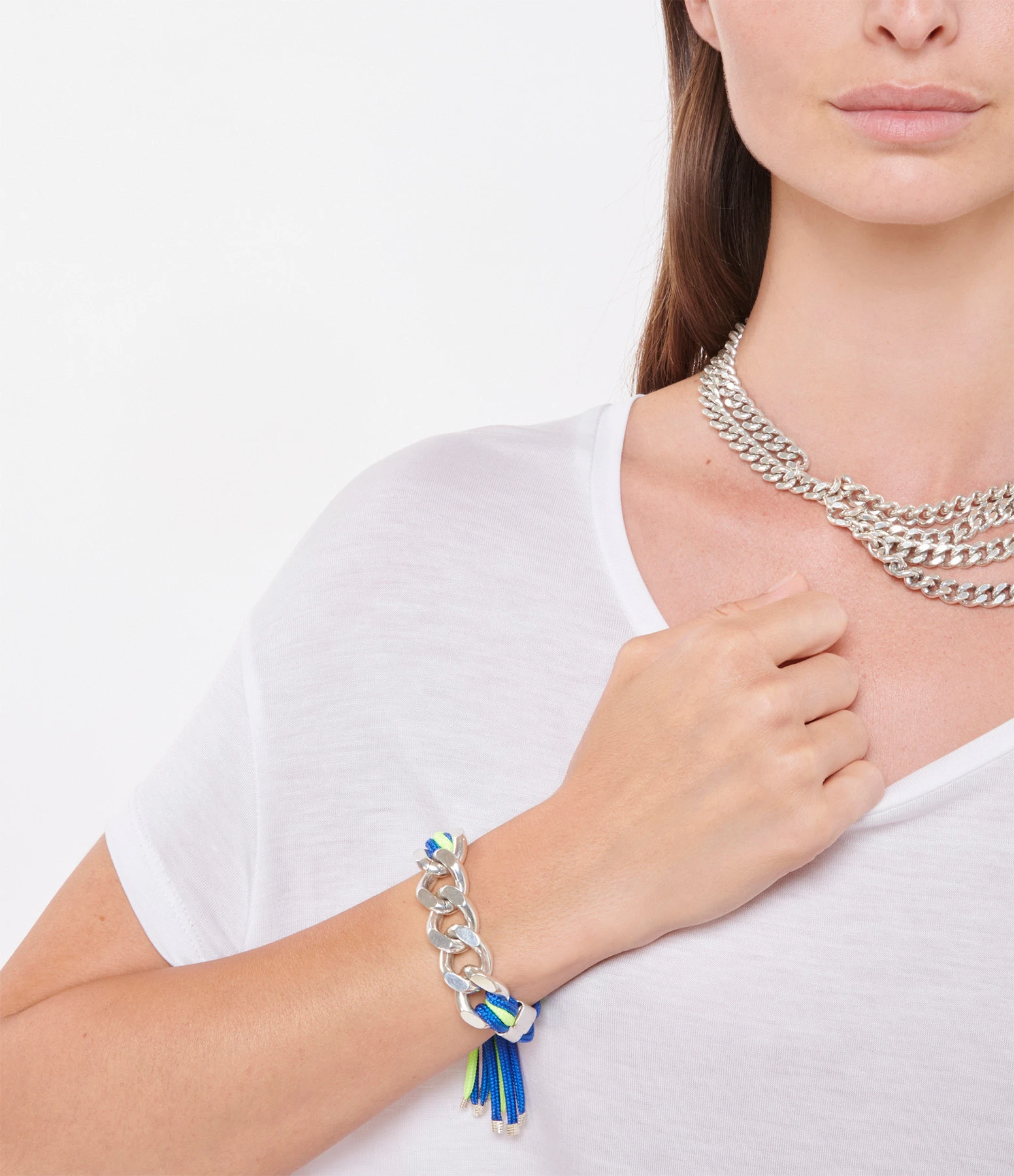 PERRINE TAVERNITI Bracelet Iris Bleu 2 PERRINE TAVERNITI Bracelet Iris Bleu – Image 2