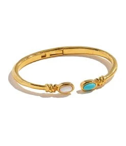 Pamela Love Jonc Astrid Pierres Doré