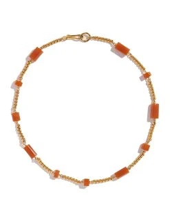 Pamela Love Collier Astrid Corail Doré