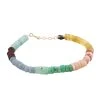 MON PRECIEUX GEM Bracelet Puka Opale Multicolore