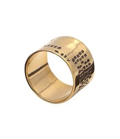 SERGE THORAVAL Bague Edmond Rostand Large Vermeil -Shaker Jewels Magasin r16v bague er large vermeil t